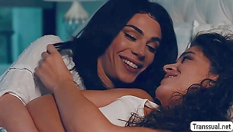 Sexy brunette teen fucked by her stepfather in the kitchen