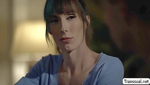 Transverse teen in white gets her ass fucked in ass