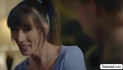 Busty brunette is going to make you cum right in her ass