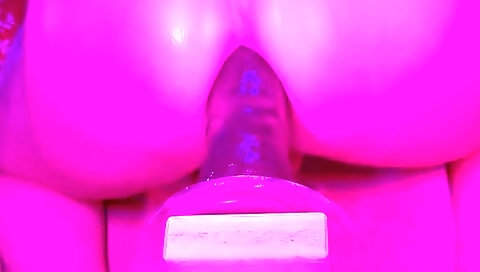 Sexy amateur beauty with an amazing ass on the camera